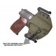 Кобура для пистолета ПМ и ПММ поясная тактическая "CRAB" BK, OD, CB [STRIKE GEAR]